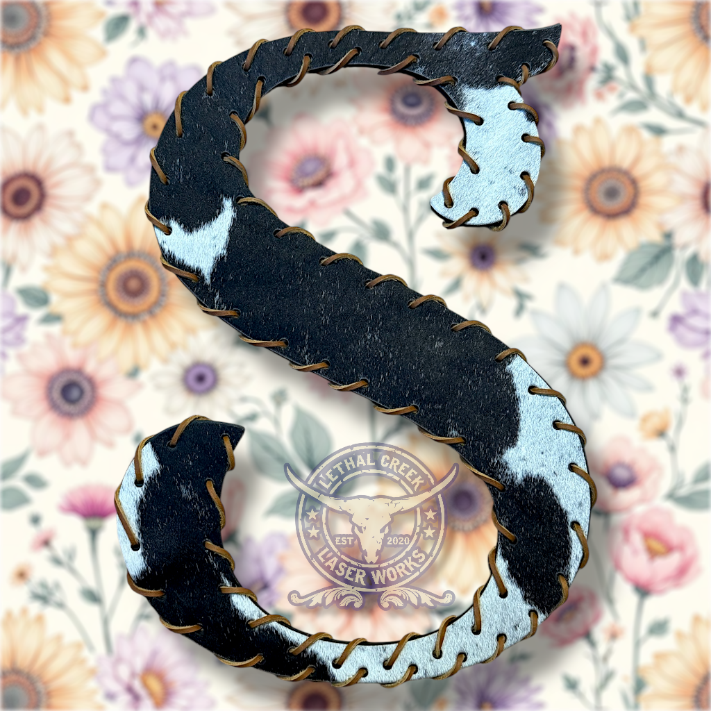 COWHIDE LETTERS
