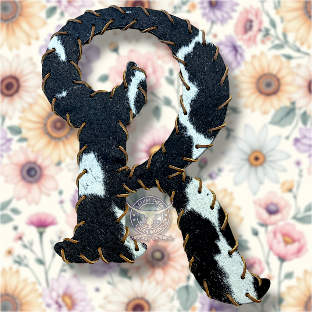 COWHIDE LETTERS