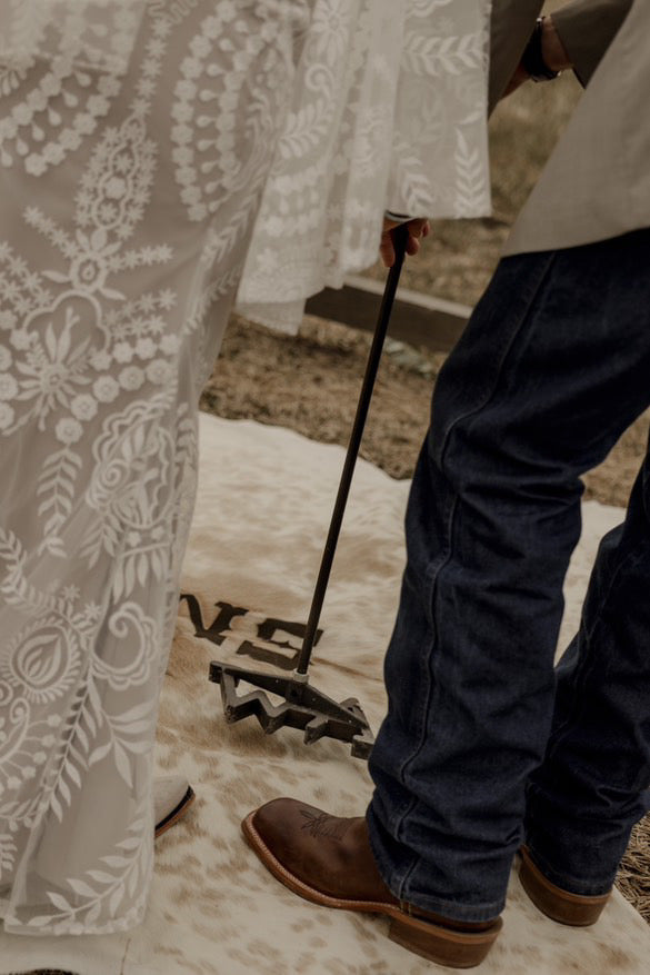 CUSTOM COWHIDE BACKDROPS