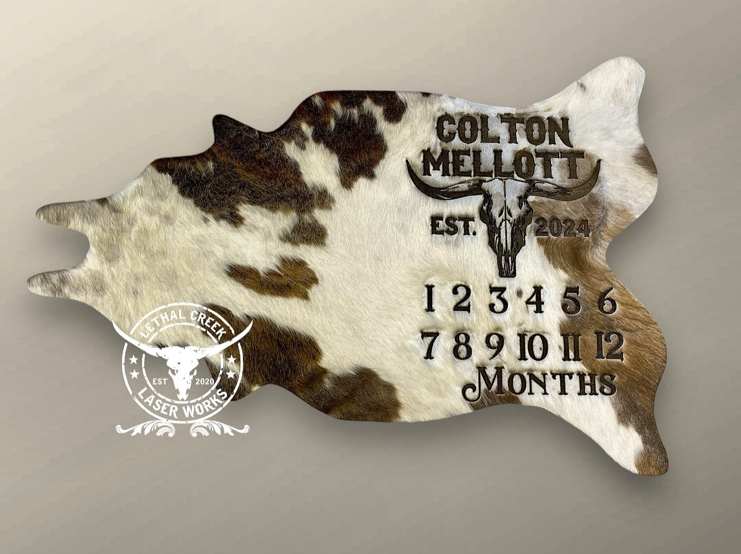 MILESTONE COWHIDE