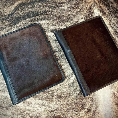 Cowhide Ring Binder