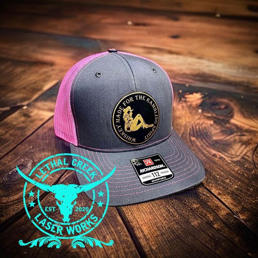 Whiskey Made for the Rambling Spirit Trucker Hats