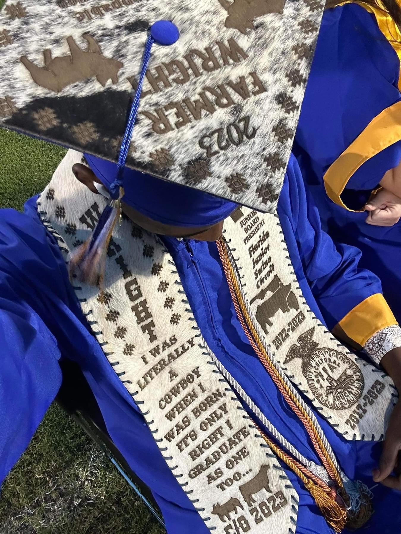 CUSTOM GRADUATION STOLE