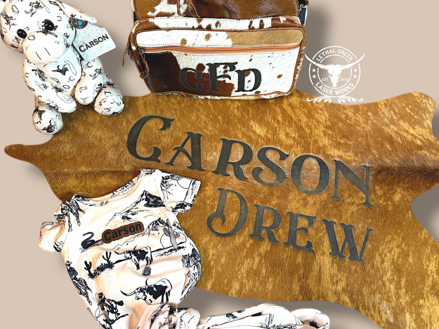 Cowgirl Baby Bundle Set