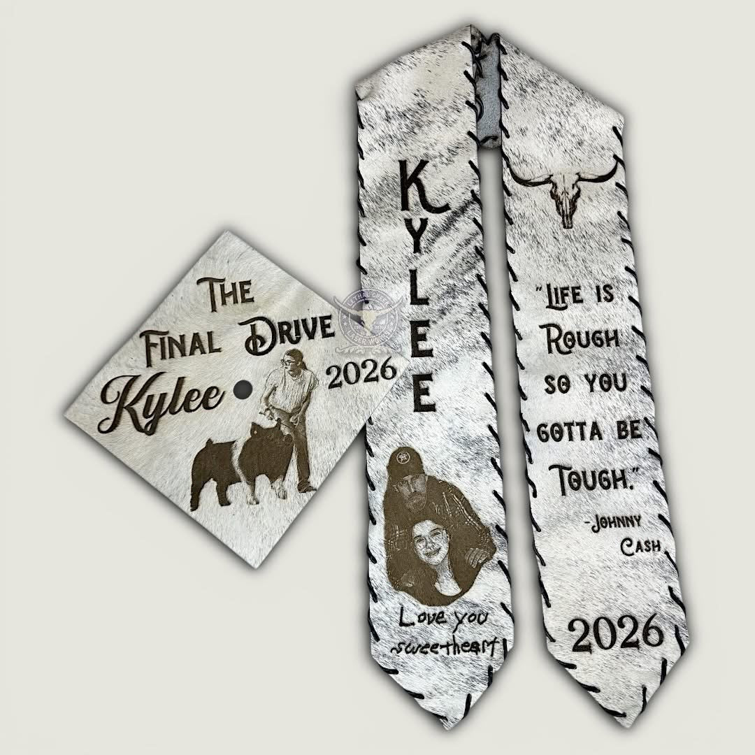 Photo Branded Graduation Cap Covers