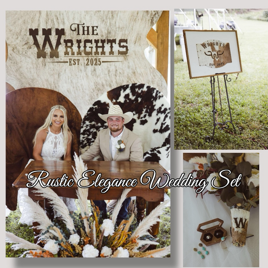 Rustic Elegance Wedding Set