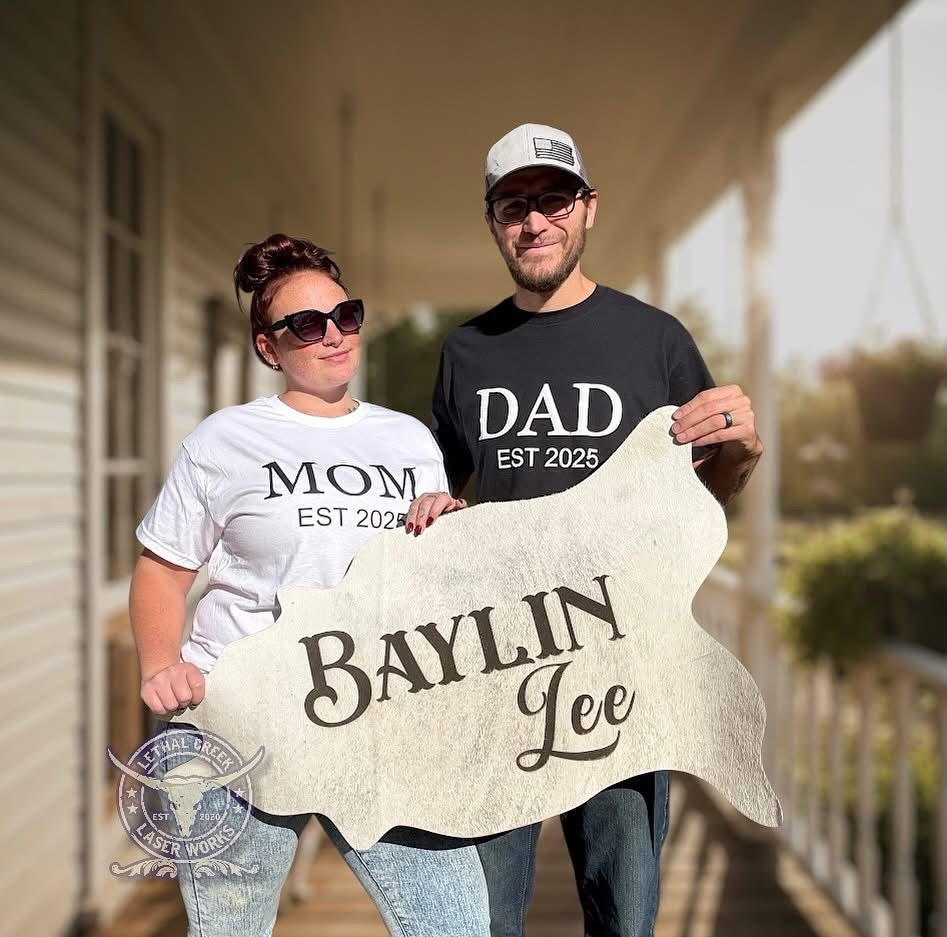 BABY ANNOUNCEMENT SET